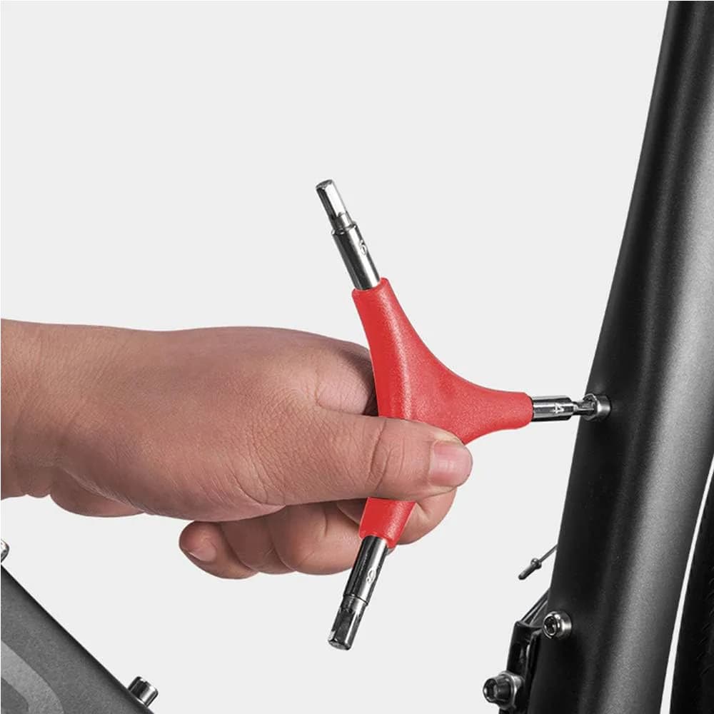Y-Shaped 3 Way Hex Wrench Inner Hexagon Spanner 4/5/6mm for Outdoor Camping Cycling Mountain Bike Bicycle Maintance Repair Tool - 4