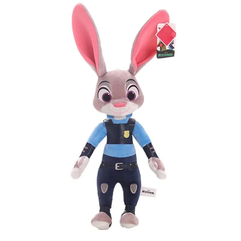 HOT！HOTSALE Cartoon Anime Movie Zootopia Plush Toy Fox Nick Wilde Rabbit Judy Hopps Doll Soft Stuffed Animals Xmas Gifts - 5