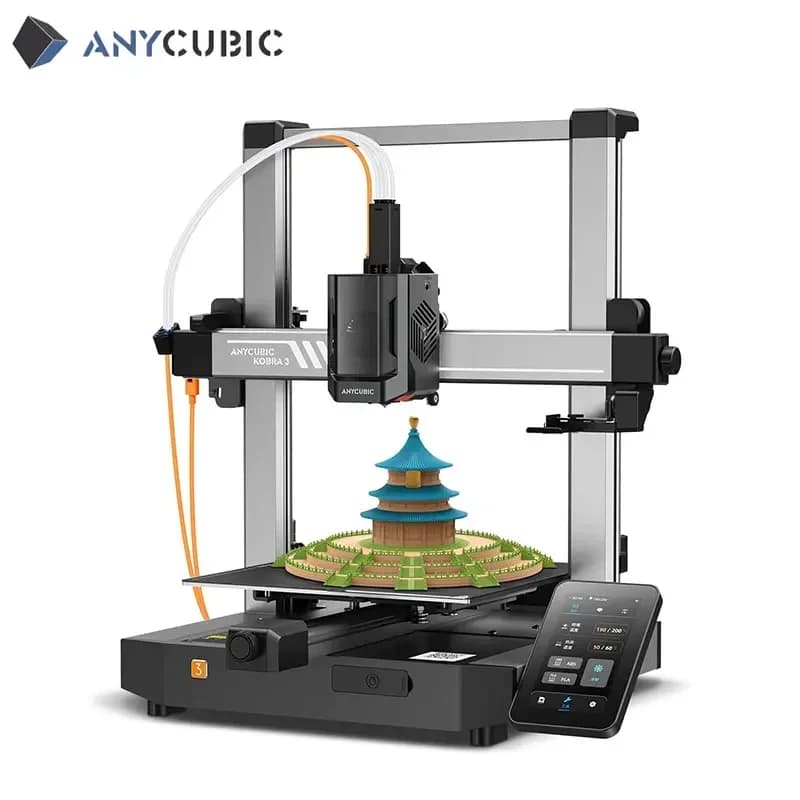 طابعة Anycubic Kobra 3 Combo ثلاثية الأبعاد بطباعة متعددة الألوان من 4 إلى 8 ألوان بسرعة طباعة قصوى 600 مم/ث - 2