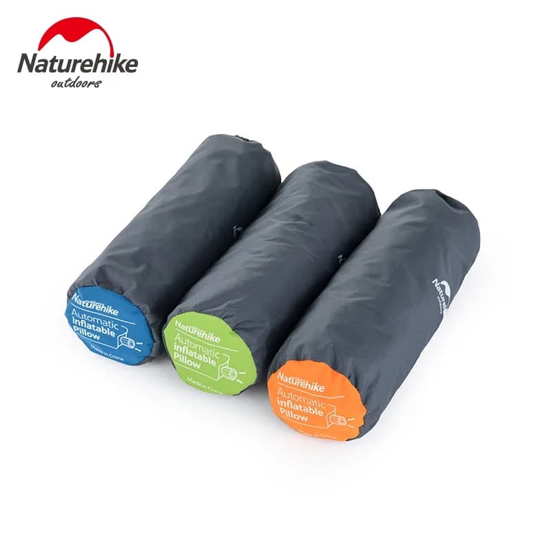 NatureHike-Automatic Inflatable Pillow for Hiking, Backpacking, Travel Camping Nap, Portable Air Pillows with Foam, Store - 3