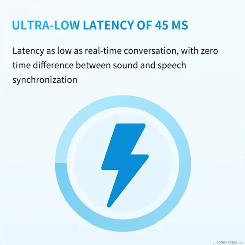 سماعات الريل مي Buds T200X اللاسلكية بلوتوث 5.4 عزل ضوضاء 25dB ستيريو هاي فاي ميكروفون اتش دي مكالمات سماعة انتظار طويل - 6