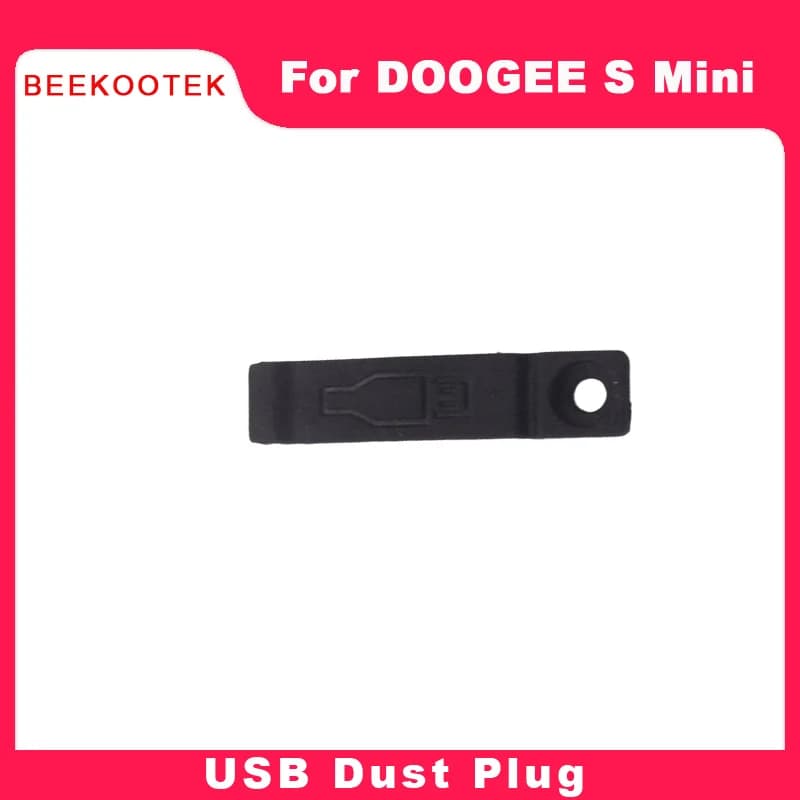 مكونات أصلية جديدة لسدادة مطاطية USB لهاتف DOOGEE S mini المحمول، سدادة غبار USB لهاتف DOOGEE S mini الذكي