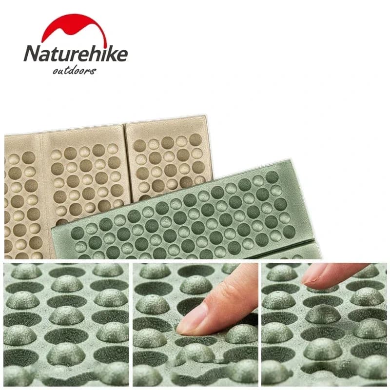 وسادة قابلة للطي من Naturehike، 36 جرام، خفيفة الوزن، مقاومة للرطوبة وعازلة للحرارة، للتخييم والنزهات
