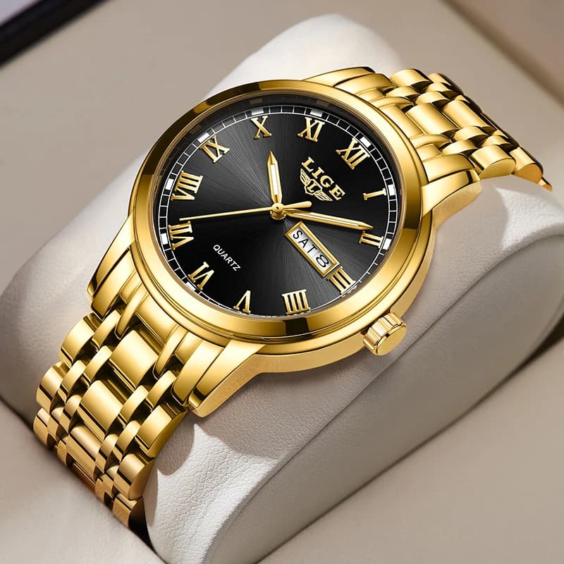 LIGE Fashion Waterproof Watch Women Creative Women's Bracelet Watches Top Brand Luxury Sport Quartz Chronograph Relógio Feminino - 6