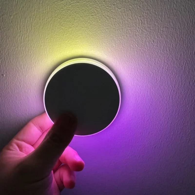 Yeelight Motion Sensing Color Nightlight RGB Human Motion Sensor Magnetic Light Bedroom Sleep Atmosphere Lamp Type-C Charging - 3