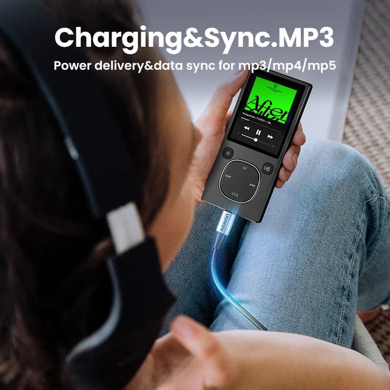 كابل Mini USB من Ugreen، كابل شحن بيانات سريع من Mini USB إلى USB لتشغيل MP3 وMP4 وسيارة DVR وكاميرا رقمية وHDD - 6