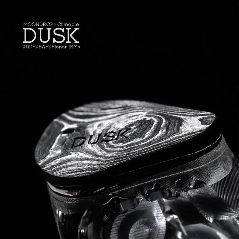 MOONDROP x Crinacle DUSK 2DD+2BA+2Planar In-ear Headphone with 0.78 2pin Cable Earphone 3.5mm/USB-C Plug - 5