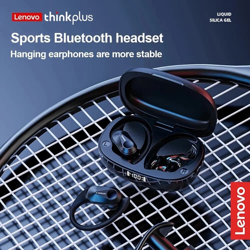 Lenovo LP75 Bluetooth 5.3 TWS Headphones Sports Wireless Earphones with Mics,Button Control, LED Power Display,Hifi Stereo Sound - 5