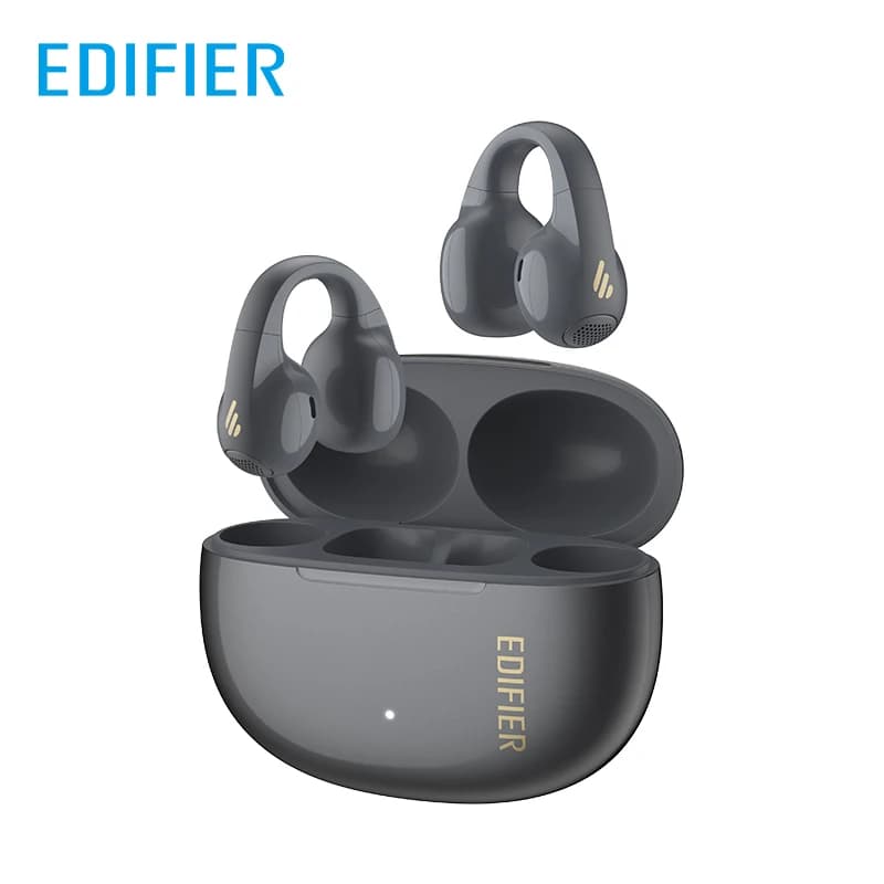 سماعات أذن بلوتوث Edifier R1 بكليب للأذن سماعات أذن مفتوحة TWS سماعات لاسلكية حقيقية مع ميكروفون مكالمات واضحة ووقت تشغيل 28 ساعة
