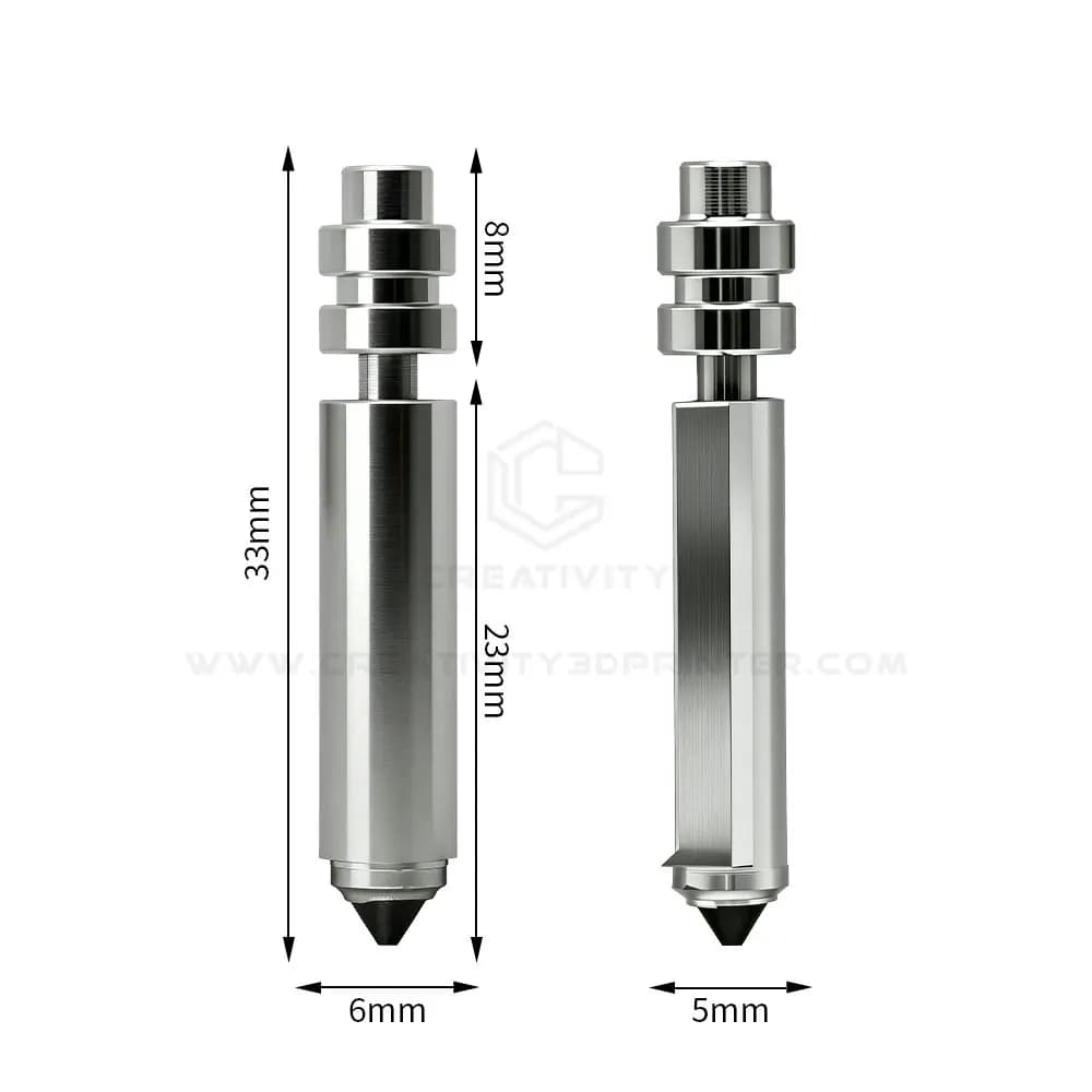 Upgrade Anycubic Kobra X Hotend Bimetallic Nozzle High Temperature For Anycubic Kobra X 0.2/0.4/0.6/0.8mm 3D Printer Accessories - 6