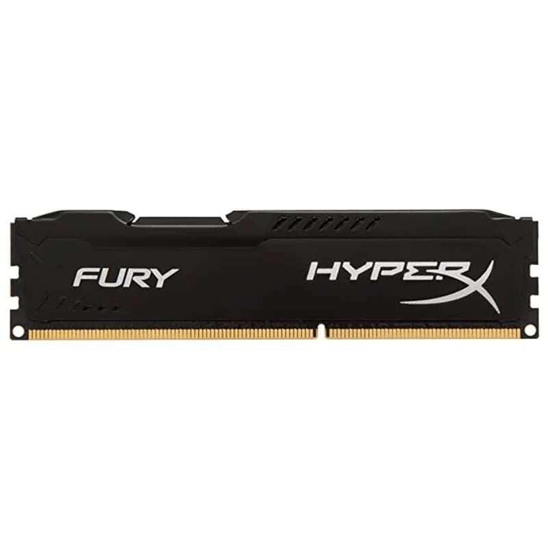 HyperX Fury ذاكرة رام DDR3 DDR4 بسعة 4 جيجابايت و8 جيجابايت و16 جيجابايت بترددات 1333MHZ و1600MHZ و1866MHZ و2400MHZ و2666MHz و3200MHz DIMM PC3-12800 PC4-25600 DDR4 - 2