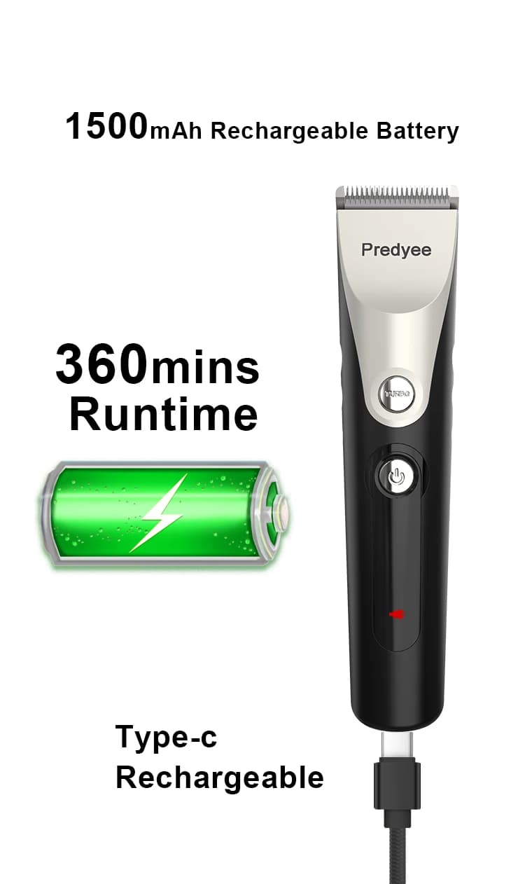 Manscape Hair Trimmer,Mini Basic Cordless Rechargeable Trimmer for Men,Men's Grooming Kit for Head,Face,Beard,Armpit,Groin - 6