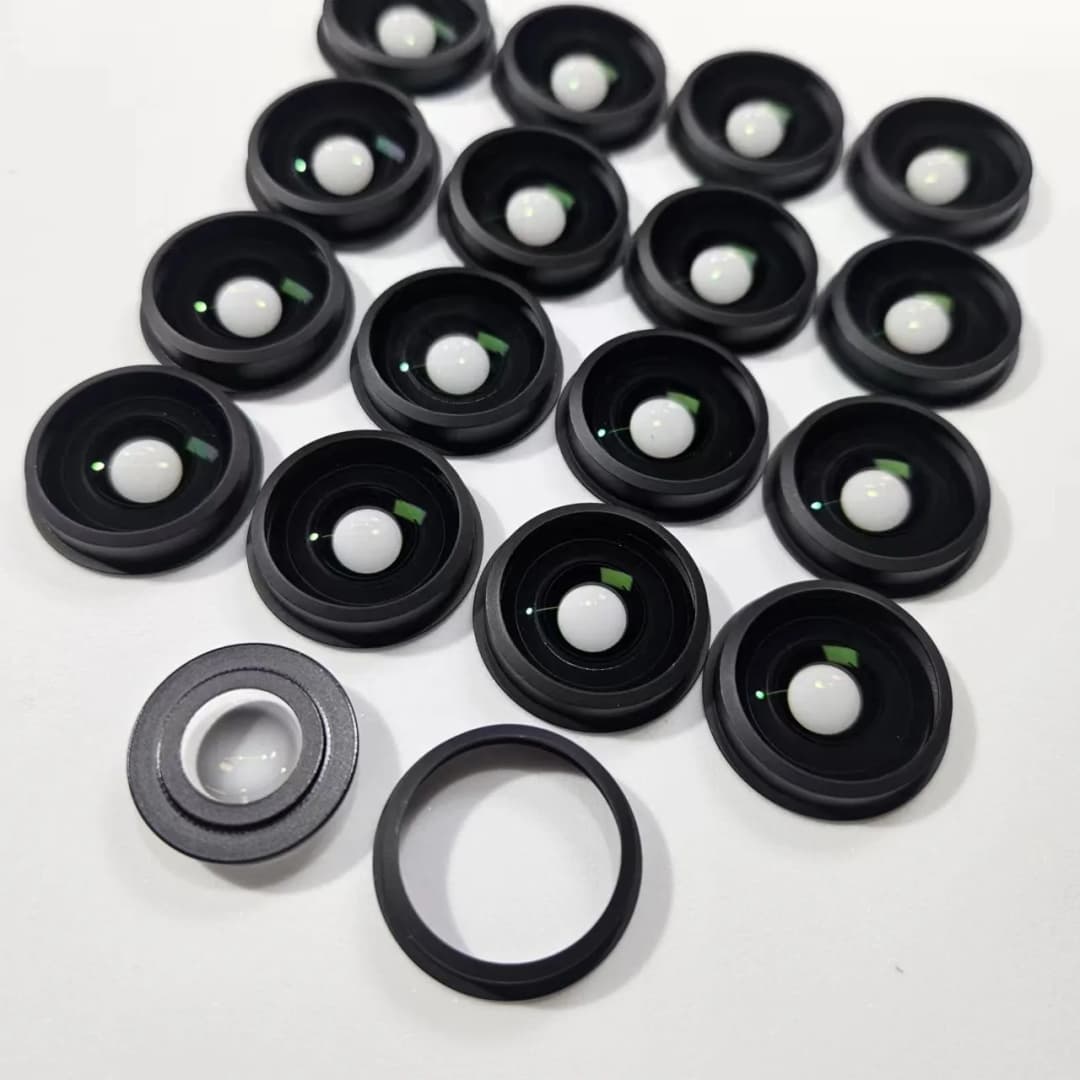 جديد استبدال عدسة زجاجية أمامية من Insta360 وحلقة دائرية من الألمنيوم المعدني لكاميرا Insta360 One X4 قطعة إصلاح 1 قطعة - 5