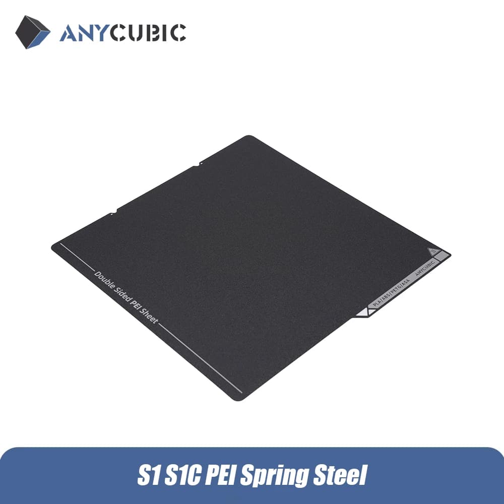 إكسسوارات ANYCUBIC Kobra S1 و Kobra S1 Combo - فوهة تسخين، طارد، 8 ألوان خيوط، محور PEI، فولاذ نابضي، وحدة كشف العودة - 4