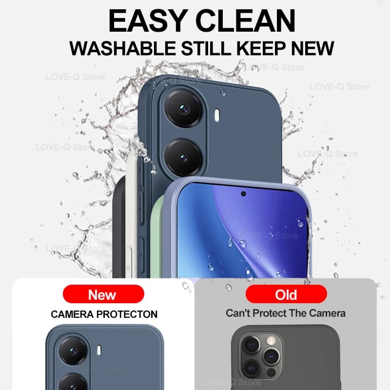 غطاء سيليكون سائل مقاوم للصدمات لهاتف Poco X7 X8 Pro Max، غطاء TPU ناعم لهاتف Xiaomi Poco X7 X8 Pro X 7 Prо X7Pro Pocox7 Pro - 2