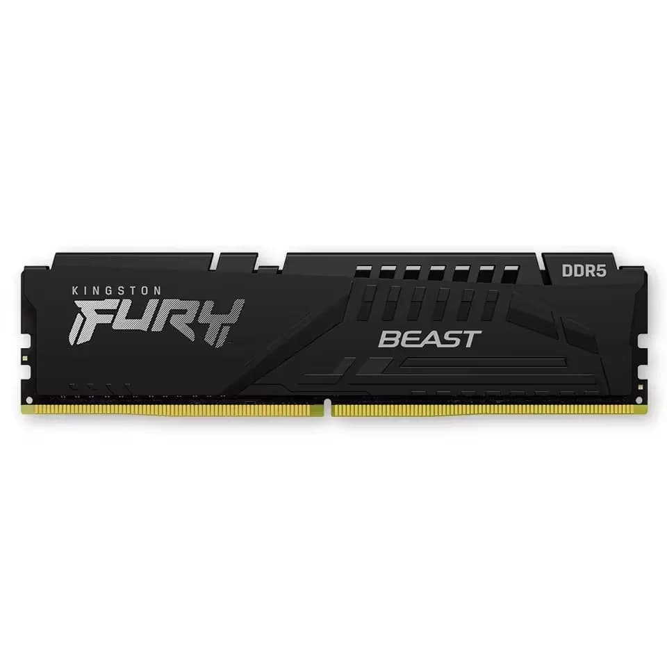 ذاكرة سطح المكتب Kingston Fury Beast DDR5 CL30/40 رام XMP EXPO سعة 8/16/32 جيجابايت بسرعات 4800 إلى 6800 ميجاهرتز DIMM - 3