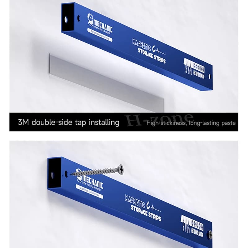 MECHANIC MAG25 Magnetic Absorption Bar Super Absorption Screwdriver Mobile Phone Repair Fixtures and Other Metal Storage Tools - 5