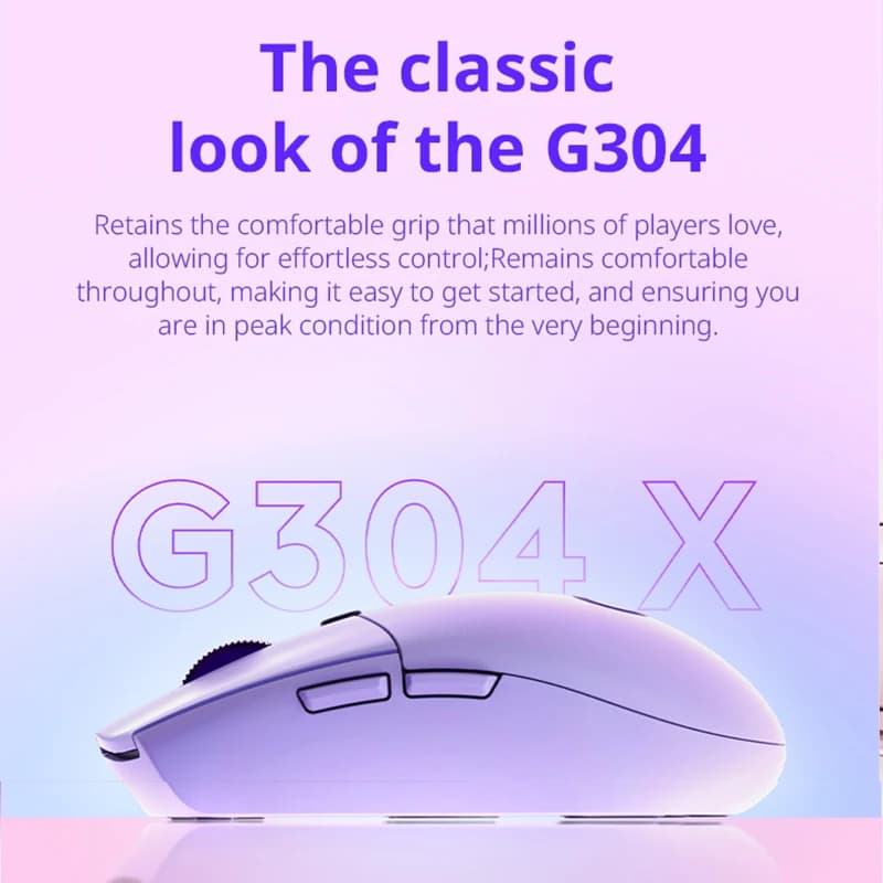 Logitech G304 X Wireless Gaming Mouse, Hero 25K, Dual-Mode Connectivity, Esports and Office - 2