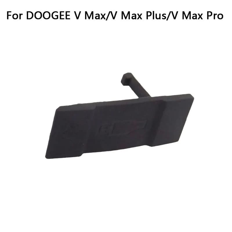غطاء منفذ شحن جديد أصلي DOOGEE V MAX V Max Pro USB مقاوم للغبار من نوع Type-C لسد منفذ الشحن لهاتف DOOGEE V MAX Plus الذكي