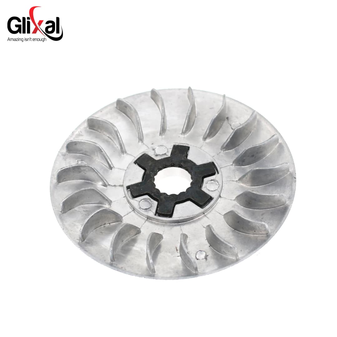 مروحة متغير سباقات عالية الأداء من Glixal مقاس 98 مم لدراجات Minarelli 2T طراز 1E50QMF وJog 90 و4DM وKeeway (قطر داخلي 16 مم، 15 سن)