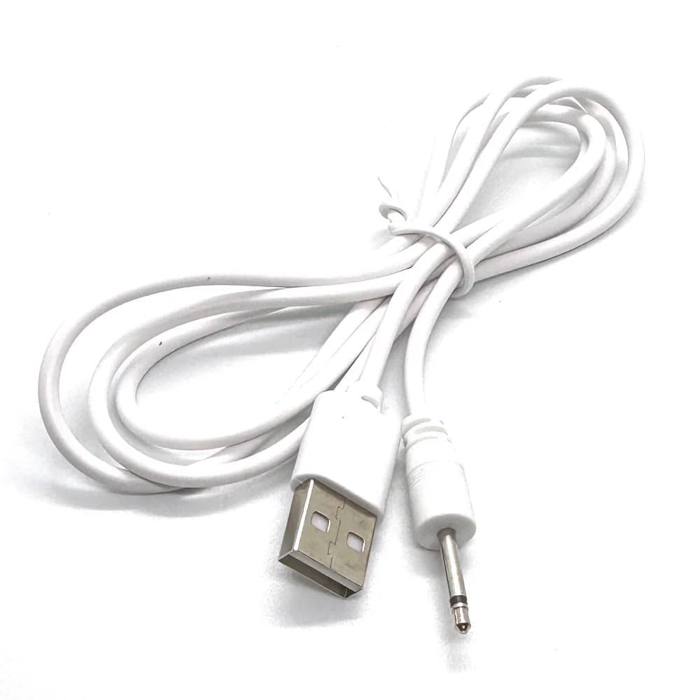 كابل شحن طاقة USB بديل 2.5 ملم محول شاحن DC USB لأجهزة التدليك القابلة لإعادة الشحن كابل شحن سريع