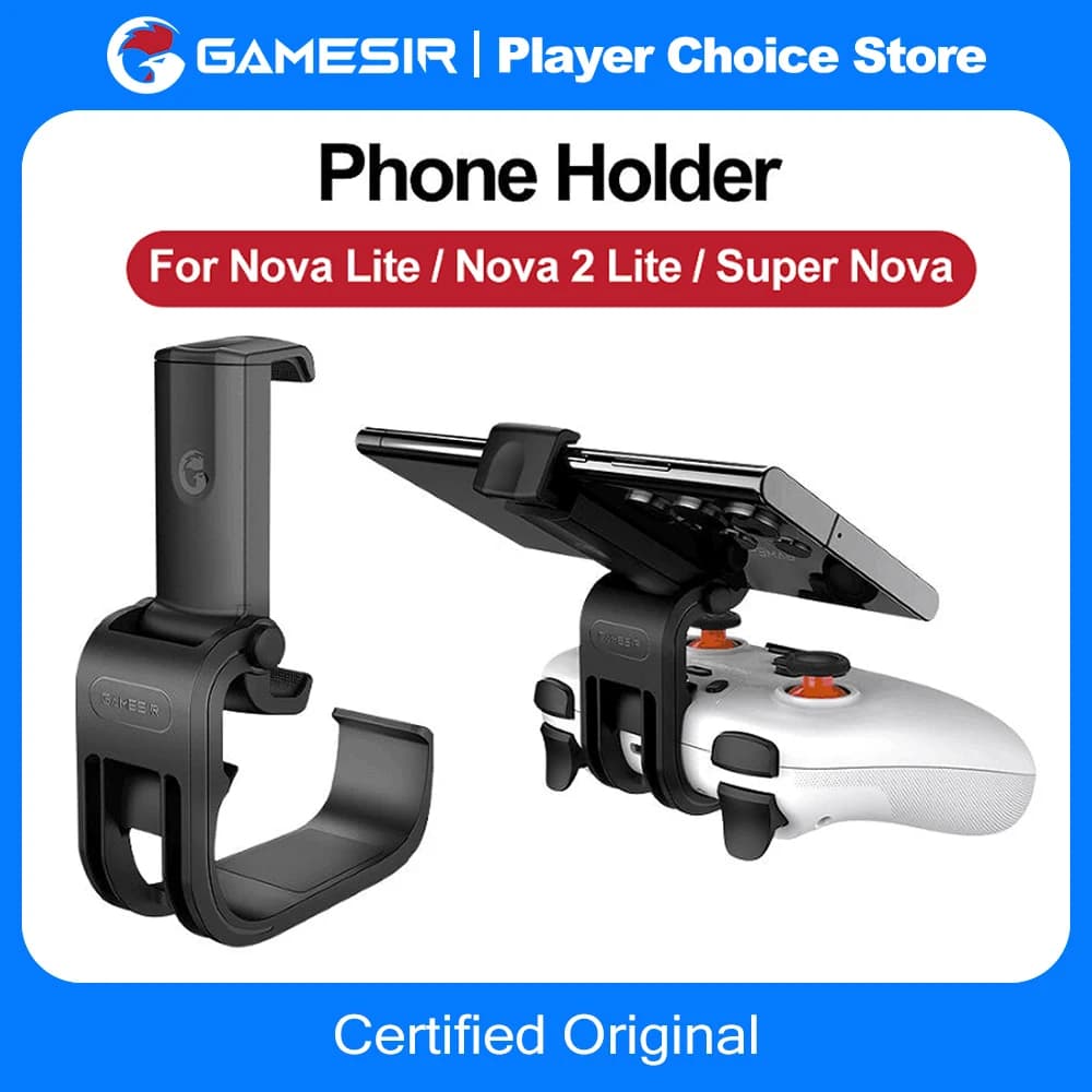 حامل هاتف GameSir Nova Lite حامل مقبض حامل هاتف محمول Nova 2 Lite Super Nova Controller مناسب للعرض 75-102 ملم
