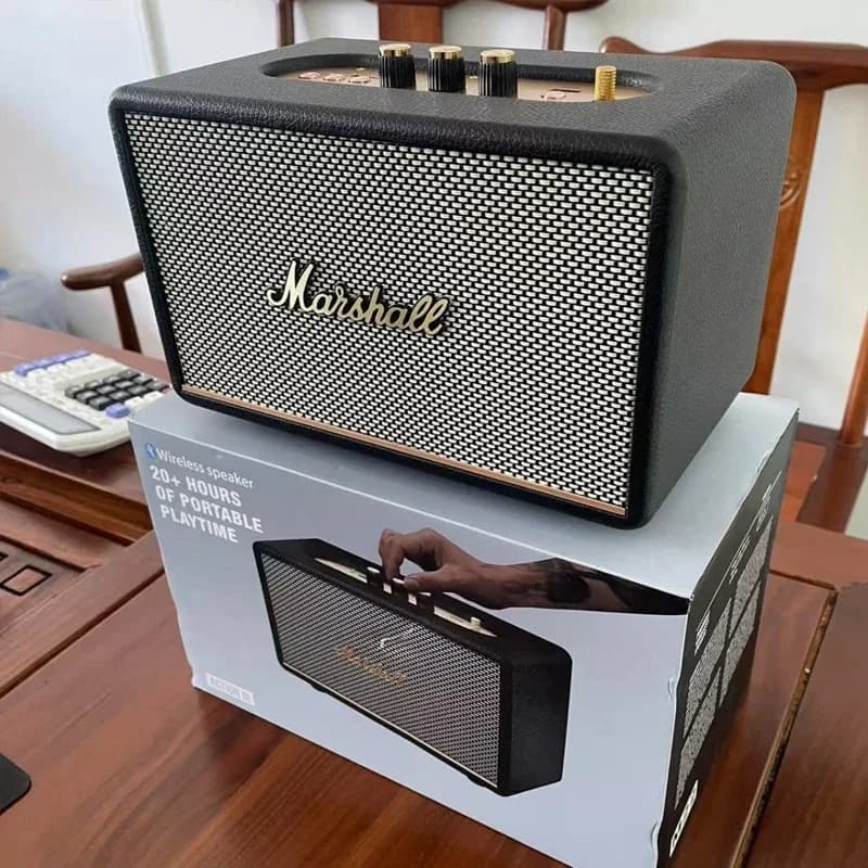 Marshall ACTON3 Portable Bluetooth Speaker Deep Bass Powerful Sound Stereo Wireless Speaker IPX4 Waterproof for Party Outdor - 4