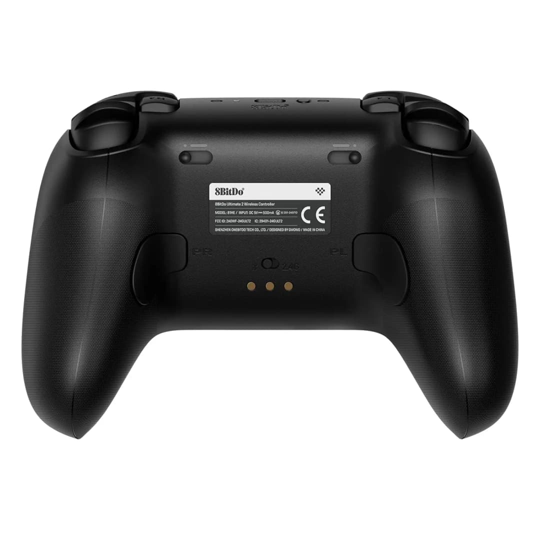 وحدة تحكم لاسلكية 8BitDo Ultimate 2، ذراع تحكم بلوتوث/USB/2.4G مع قاعدة شحن عصا تحكم TMR لأجهزة الكمبيوتر بنظام ويندوز، وأبل، وستيم & - 3