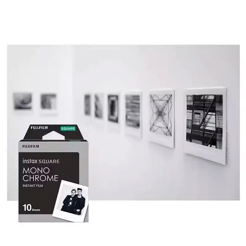 Instant Films Original Fujifilm Instax Square Film White Edge Photo Paper for Fujifilm SQ40 SQ10 SQ6 SQ1 SQ20 Camera Printer - 4