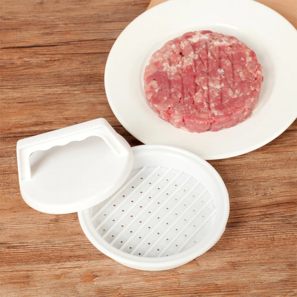 1pc Hamburger Press Stuffed Burger Press Plastic Meat Grill Party BBQ Burger Maker Mould Hamburger Maker Kitchen Tool - 3