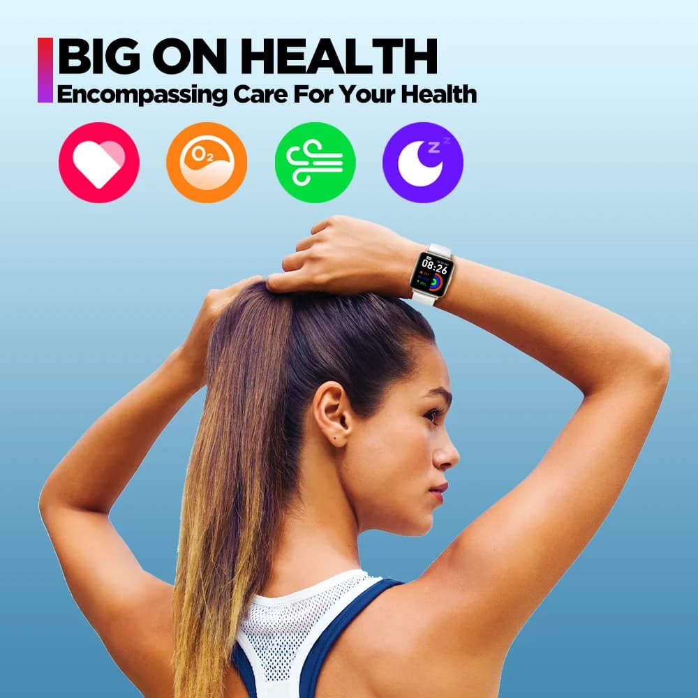 [In Stock] Zeblaze Btalk Smart Watch 1.86 Inch Large Color Display Voice Calling Health and Fitness Smartwatch For Men - 4