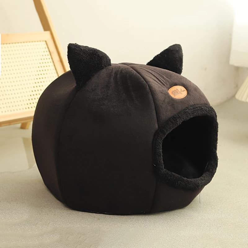 New Deep Sleep Comfort In Winter Cat Bed Iittle Mat Basket Small Dog House Products Pets Tent Cozy Cave Nest Indoor Cama Gato - 6