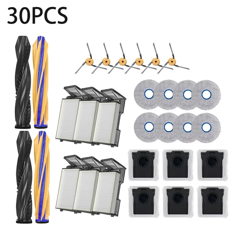 Dreame X60 Ultra Robot Vacuum Spare Parts Consumables Main Side Brush Hepa Filter Mop Cloth Dust Bag Accessories - 5