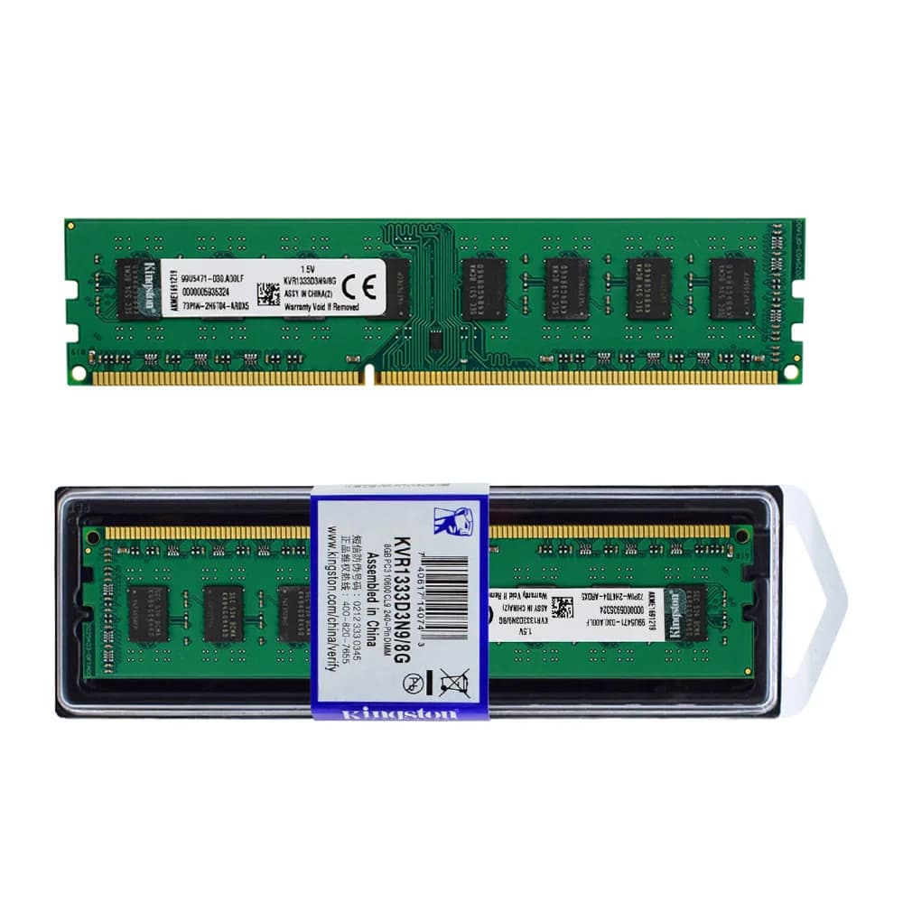 ذاكرة رام كينجستون DDR3 8 جيجا 4 جيجا 1066 ميجا هرتز 1333 ميجا هرتز 1600 ميجا هرتز 1866 ميجا هرتز PC3-10600 PC3-12800 لوحة ذاكرة كمبيوتر مكتبي - 5