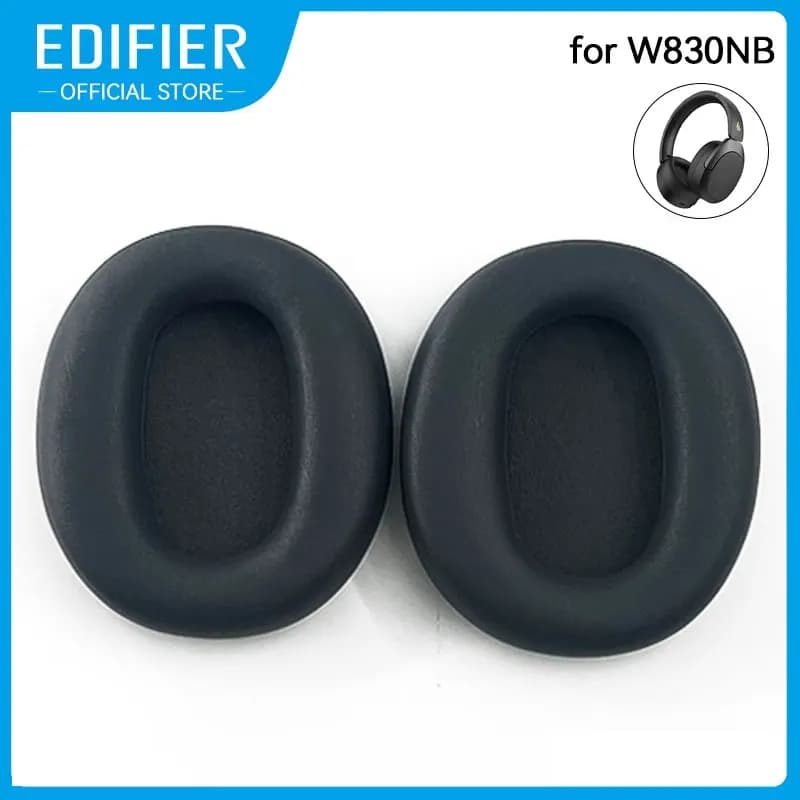وسادات أذن أصلية لسماعات Edifier W830NB اللاسلكية، قطع غيار استبدال