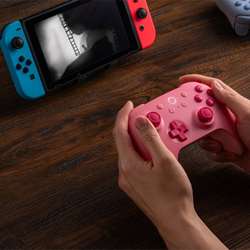 8BitDo Ultimate 2C لسويتش، وحدة تحكم لاسلكية بلوتوث، جيمباد Ultimate C، سلسلة جديدة، نسخة مبسطة معاد تصميمها - 3