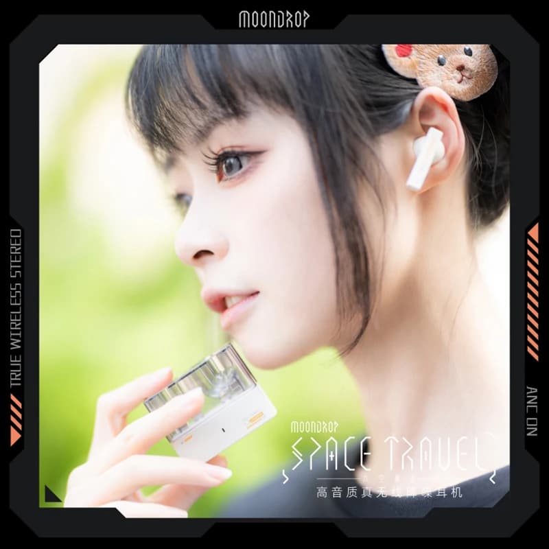 سماعات MOONDROP Space Travel TWS بلوتوث 5.3 مع إلغاء الضوضاء ستيريو لاسلكية حقيقية IEMs - 6