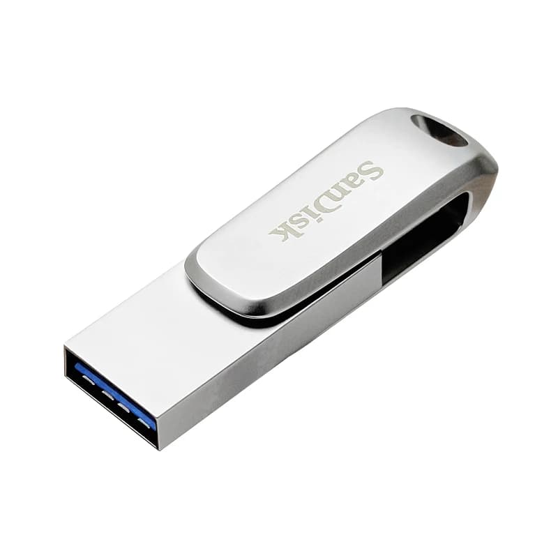 سان ديسك DDC4 واجهة مزدوجة USB3.2 قلم ذاكرة عالي السرعة حتى 400 ميجابايت/ثانية سعة 32 جيجابايت و 64 جيجابايت و 128 جيجابايت و 256 جيجابايت و 512 جيجابايت و 1 تيرابايت - 5