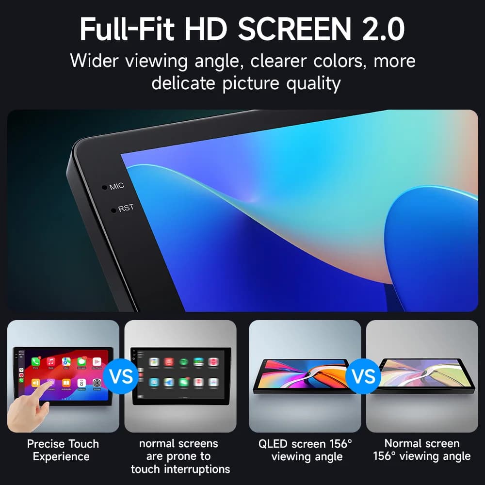 JIUYIN Android Auto Radio Smart Fortwo 451 2005 - 2015 Wireless Carplay 4G Car Multimedia GPS 2din autoradio - 2