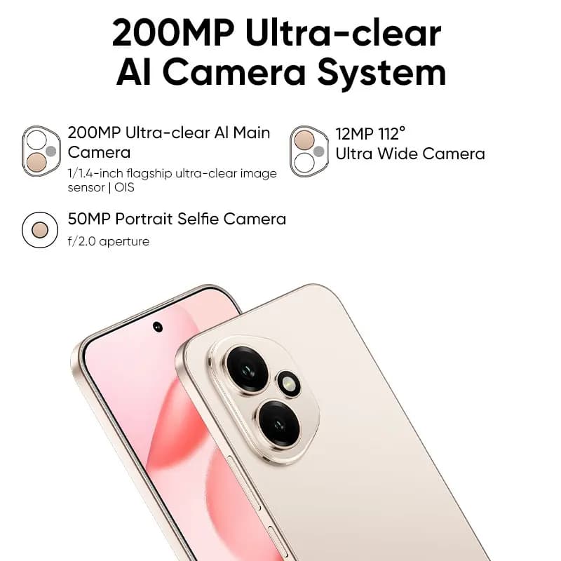 Original New Global Version HONOR 400 5G Smartphone Snapdragon 7 Gen 3  6.55" 120Hz AMOLED Display 200MP 6000mAh 80W SuperCharge - 5