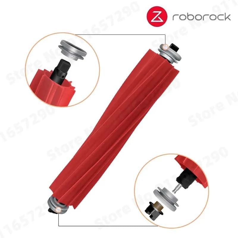 إكسسوارات مكنسة كهربائية Roborock Q7 Max+ Q7 Plus Q7 Max Plus T8، فرشاة جانبية رئيسية، فلتر Hepa، حامل ممسحة، خزان مياه، صندوق غبار - 2