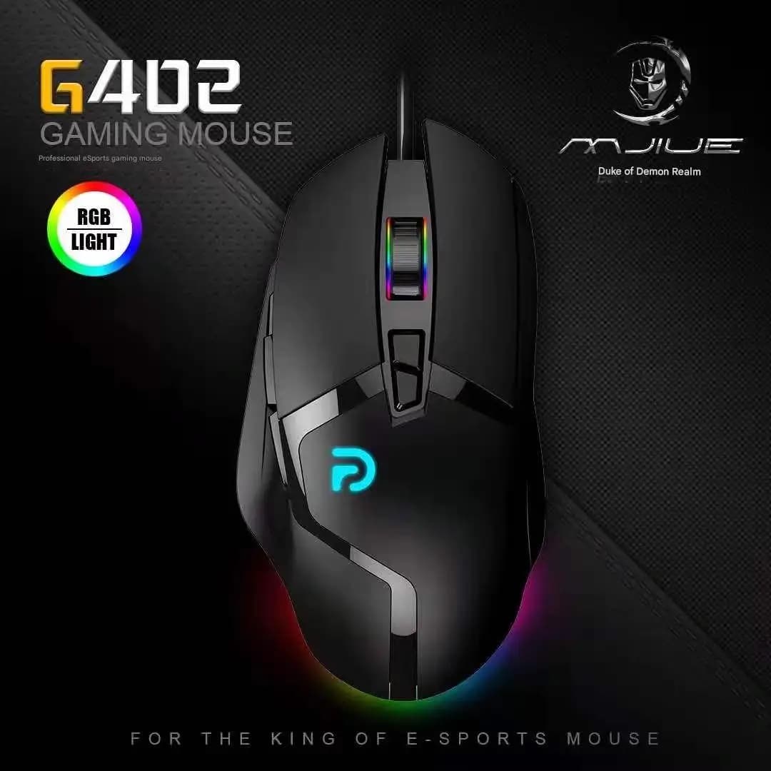 ماوس Logitech G402 Hyperion Fury الأصلي للألعاب، ماوس بصري سلكي، إكسسوارات كمبيوتر، ماوس ألعاب CS LOL