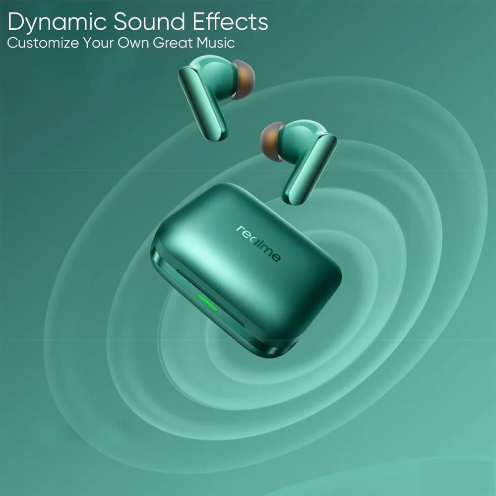 Global Version realme Buds Air 7 pro LHDC 5.0 Bluetooth 5.4 AI Simultaneous Interpretation 53dB Deep-sea Noise Cancellation - 5