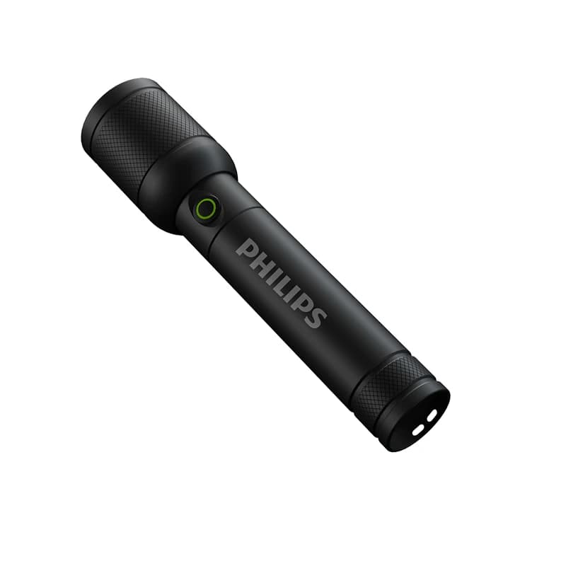 Philips كشاف SFL6168 بتكبير بصري محمول قابل لإعادة الشحن LED مع 4 أوضاع إضاءة لمصباح التخييم للدفاع عن النفس - 6