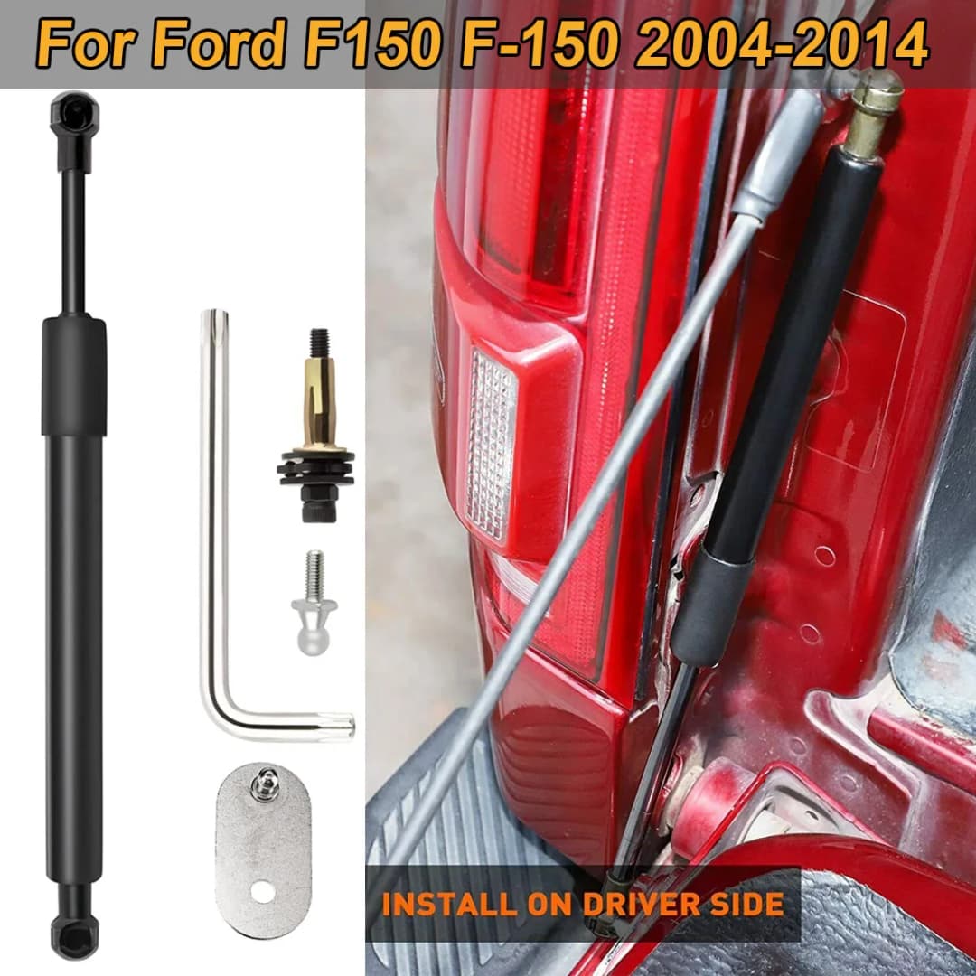 لسيارات فورد F150 F-150 من 2004 إلى 2014 دعامة رفع مساعدة باب الصندوق الخلفي دعامات غاز نابض صدمات ممتص صدمات إبطاء إكسسوارات السيارات DZ43200