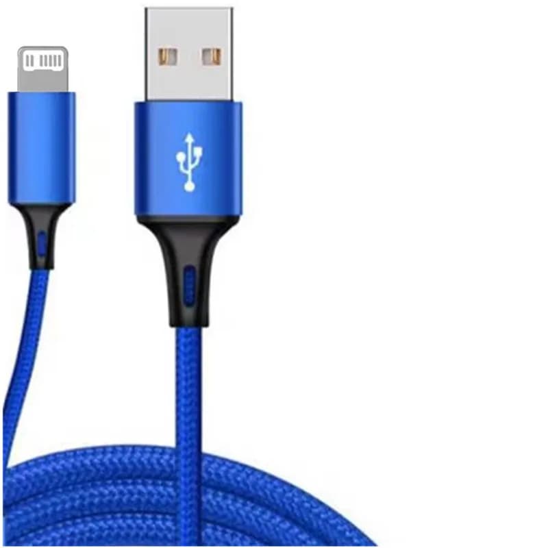 كابل شحن و مزامنة بيانات USB بطول 20 سم و0.5 متر و1 متر و2 متر و3 متر لهواتف آيفون 14 و13 و12 و11 برو وXR وXS MAX و5 و6 و7 و8 بلس وآيباد ميني وآير 2 - 2