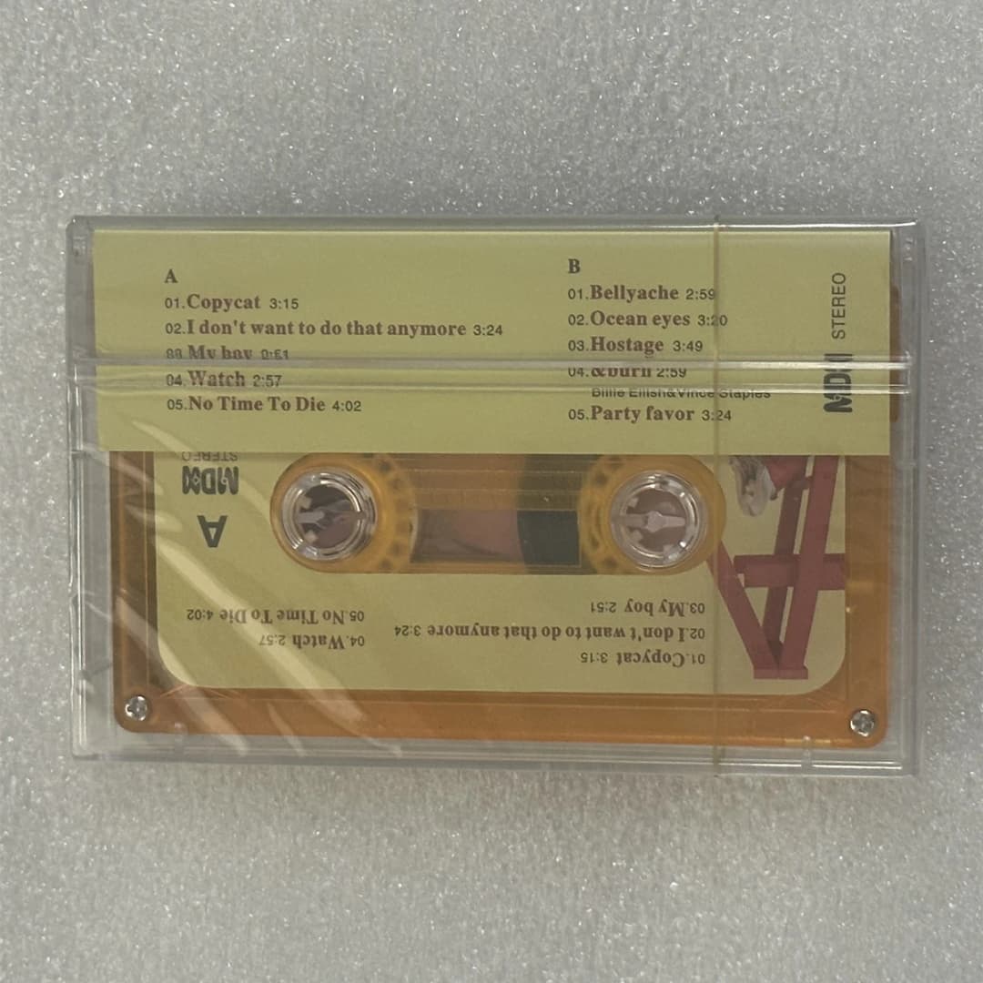 EU US Pop Music Tape Dont Smile at Me Album Ocean Eyes Cassettes Cosplay Walkman Recorder Car Soundtracks Box Party Music Gifts - 3