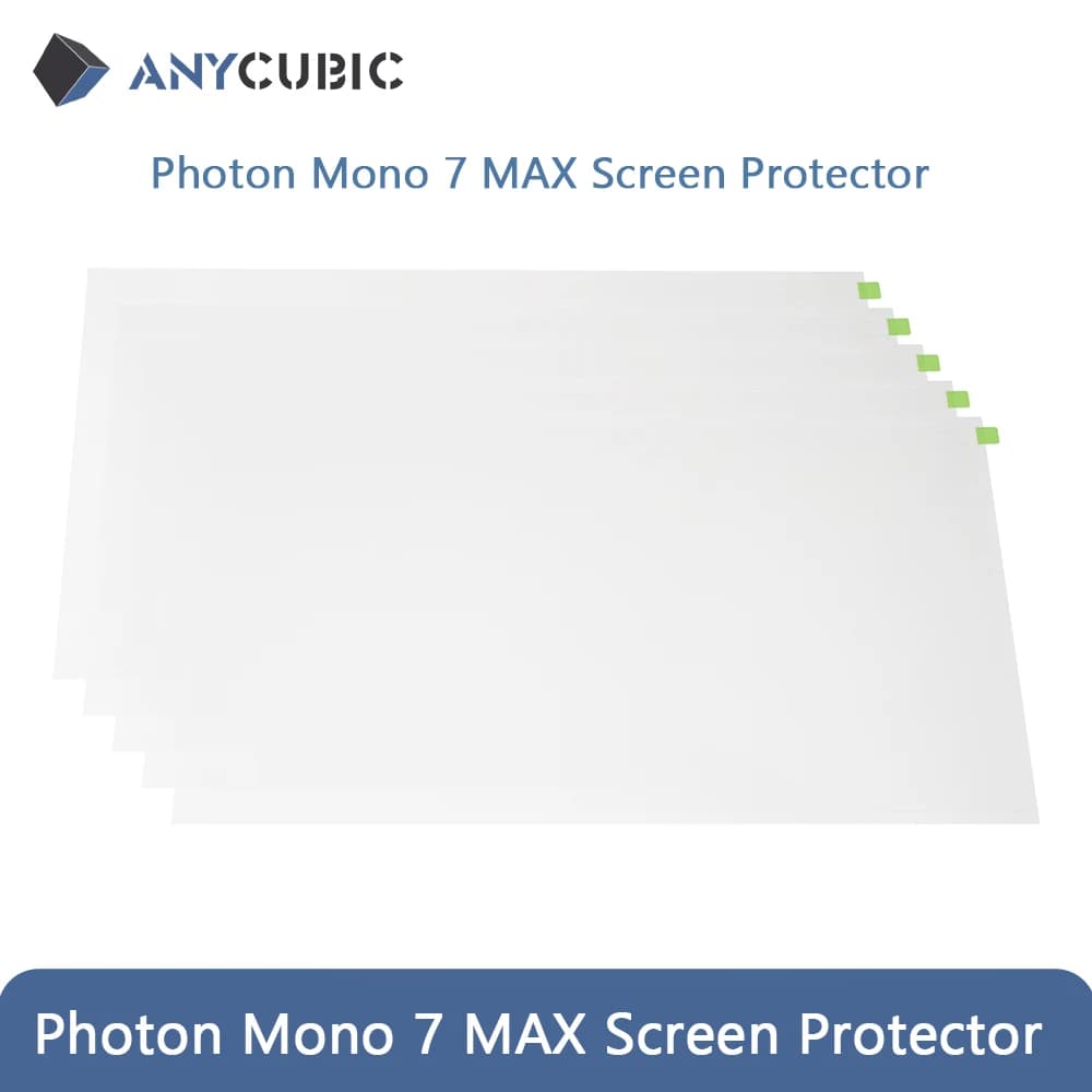 واقي شاشة ANYCUBIC لـ Photon Mono 7 Max ملحقات طابعة ثلاثية الأبعاد واقي شاشة LCD