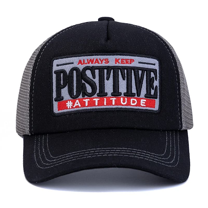 Hot Sale Unisex Baseball Cap Classic ALWAYS KEEP Letter Pattern Mesh Cap Men And Women Breathable Streetwear Summer Trucker Hat - 3