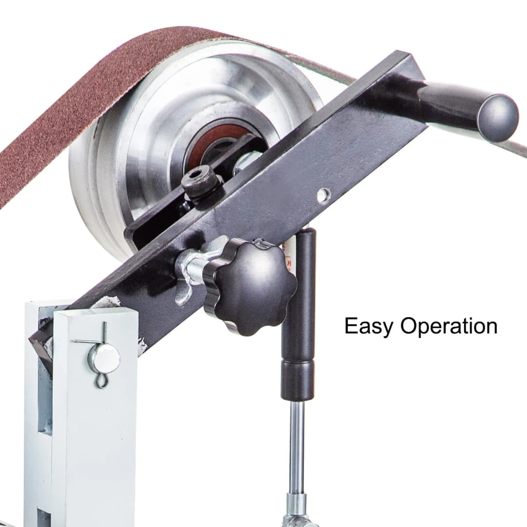 VEVOR 1.5KW Belt Grinder Variable Speed 2 X 82 inch  with 3 Grinding Wheel Electric Belt Sander For Knife Making - 5
